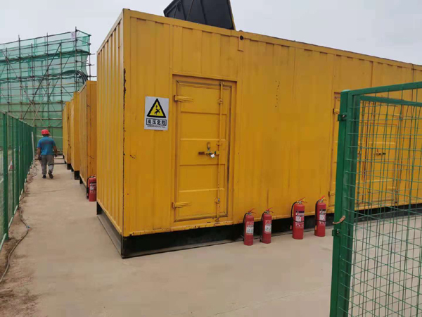 曲水出租发电机柴油发电机组受潮后，该如何处理？