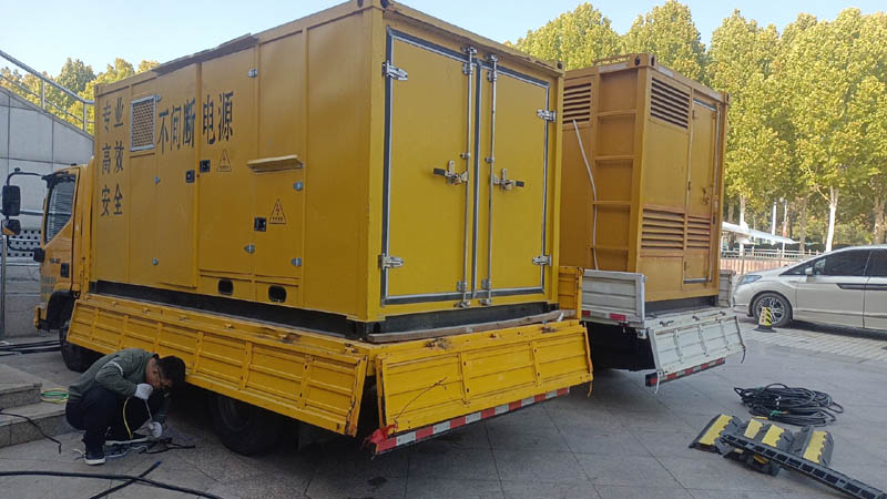 曲水柴油发电机组和UPS电源配合使用时的注意事项